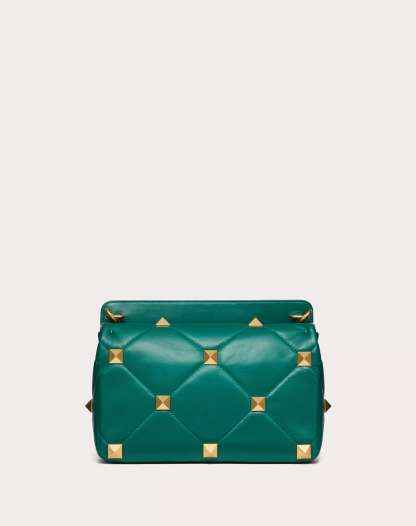 LARGE ROMAN STUD THE SHOULDER BAG IN NAPPA WITH CHAIN